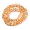 Electroplate Glass Beads Strands EGLA-A044-T1mm-A23-3