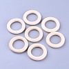 Unfinished Wood Linking Rings X-WOOD-F002-01-40mm-1