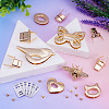 Zinc Alloy Bag Twist Lock Accessories AJEW-TA0017-12-15