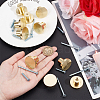 10 Sets Aluminium Alloy Cabinet Hardware FIND-GF0007-67G-3