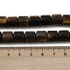 Natural Tiger Eye Beads Strands G-G275-D22-10x10mm-5