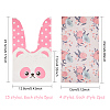 Animals Theme Plastic Bags and Flowers Floral Paper Gift Bag ABAG-PH0002-32-2