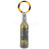 Sparkly Rhinestone Wine Bottle Bag AJEW-WH0609-899D-1