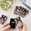 Flower Pattern Cardboard Jewelry Packaging Box CBOX-AR0001-002-3