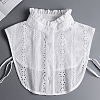 Detachable Cotton Shirt Women False Collar DIY-WH20048-038-7