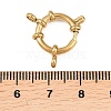 304 Stainless Steel Spring Ring Clasps STAS-L310-04G-3