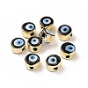 Handmade Evil Eye Lampwork Beads LAMP-P057-05G-02-3