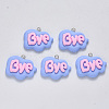 Resin Pendants CRES-N022-38-1