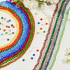 16 Strands 16 Colors Glass Beads Strands EGLA-PA0001-37A-4