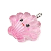 Ocean Theme Transparent Resin Pendants RESI-I351-03P-02-2