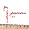 Christmas Candy Cane Handmade Polymer Clay Beads CLAY-P005-04F-3