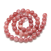 Natural Quartz Beads Strands G-S150-6mm-06-1-2