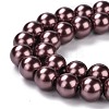 Eco-Friendly Grade A Glass Pearl Beads HY-J002-8mm-HX043-3