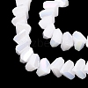 Electroplate Opaque Glass Beads Strands LS-EGLA-Q139-01A-C01-3