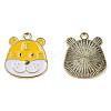 Alloy Enamel Pendants ENAM-N059-16-1