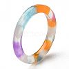 Cellulose Acetate(Resin) Finger Rings RJEW-Z007-02G-3