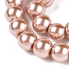 Baking Painted Glass Pearl Round Bead Strands X-HY-Q003-10mm-11-3