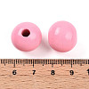Painted Natural Wood Beads X-WOOD-A018-16mm-13-3