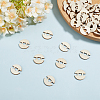 1 Set 1-Hole Wood Buttons BUTT-CY0001-16C-3