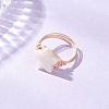 Natural Shell Finger Rings RJEW-TA00227-01-1