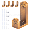 L-Shaped Zinc Alloy Clothing Hook AJEW-WH0481-212-1
