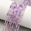 Natural Ametrine Beads Strands G-K407-A01-2mm-1