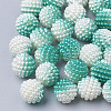 Imitation Pearl Acrylic Beads OACR-T004-10mm-04-1