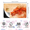 Plastic Waterproof Card Stickers STIC-WH0032-046-3