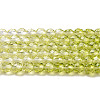 Transparent Gradient Color Glass Beads Strands GLAA-G101-2mm-13-3