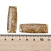 Natural Fossil Coral Pendants G-B187-01C-08-3