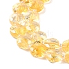 Natural Citrine Beads Strands G-N342-17-4