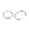304 Stainless Steel Hoop Earrings EJEW-T048-24C-P-3