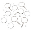 5Pcs 304 Stainless Steel Open Back Bezel Pendants STAS-TAD0001-01G-2