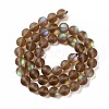 Synthetic Moonstone Beads Strands G-E573-01B-07-2