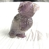 Natural Amethyst Carved Parrot Figurines PW-WGCDB06-07-1