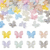  80Pcs 8 Colors Opaque Acrylic Beads OACR-TA0001-24-9