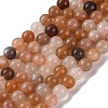 Natural Sunstone Beads Strands G-K310-C08-6mm-1