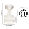 Clear Acrylic Soap Stamps DIY-WH0438-008-2