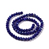 Electroplate Opaque Solid Color Glass Beads Strands LS-EGLA-A034-P10mm-L12-2
