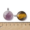 Natural Mixed Stone Pendants G-C110-01P-4