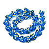 Handmade Bumpy Lampwork Beads Strands LAMP-N029-011B-2
