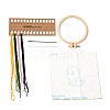 DIY Cartoon Animal Embroidery Sets DIY-G037-02B-2
