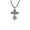 Cross Zinc Alloy Pendant Necklace VJ0126-06-1