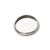 Non-Tarnish Stainless Steel Plain Edge Bezel Cups X-STAS-M226-03B-3