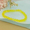 Classic Ethnic Style Faceted Glass Stretch Bracelets for Women RE4529-4-1