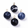 Natural Sodalite Charms G-N332-024G-08-1