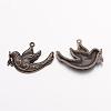 Tibetan Style Alloy Pendants TIBEP-GC128-AB-NR-2