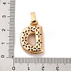 Brass Micro Pave Cubic Zirconia Pendants KK-C076-29D-G02-3