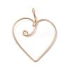 Brass Pendants PALLOY-JF02651-2