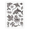 Custom Summer Theme PVC Plastic Clear Stamps DIY-WH0631-0084-8